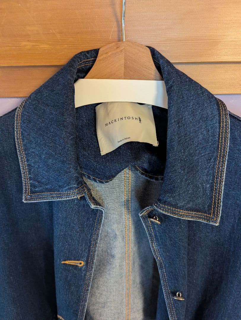 MACKINTOSH ダークブルー デニムハンビー　サイズ6