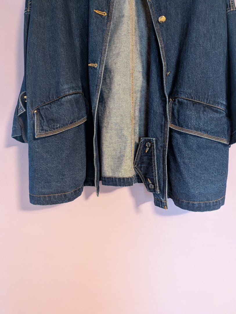 MACKINTOSH ダークブルー デニムハンビー　サイズ6