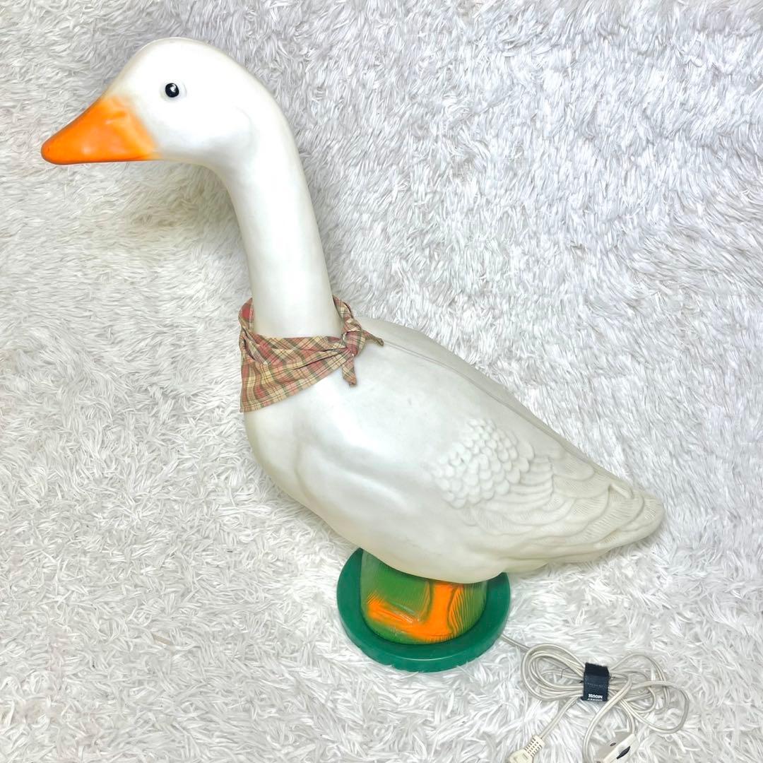 【入手困難】三丹工芸 アンティーク アヒルライト 昭和レトロ