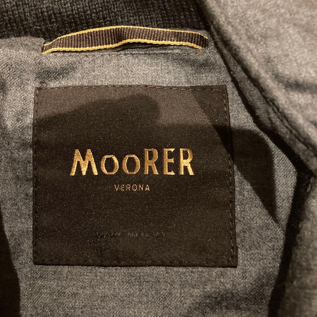 Moorer グレー ダウンベスト　MANTEGNA