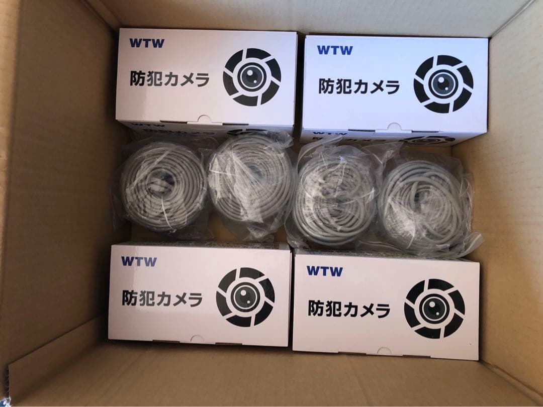 WTW 塚本無線 防犯カメラセット 500万画素
