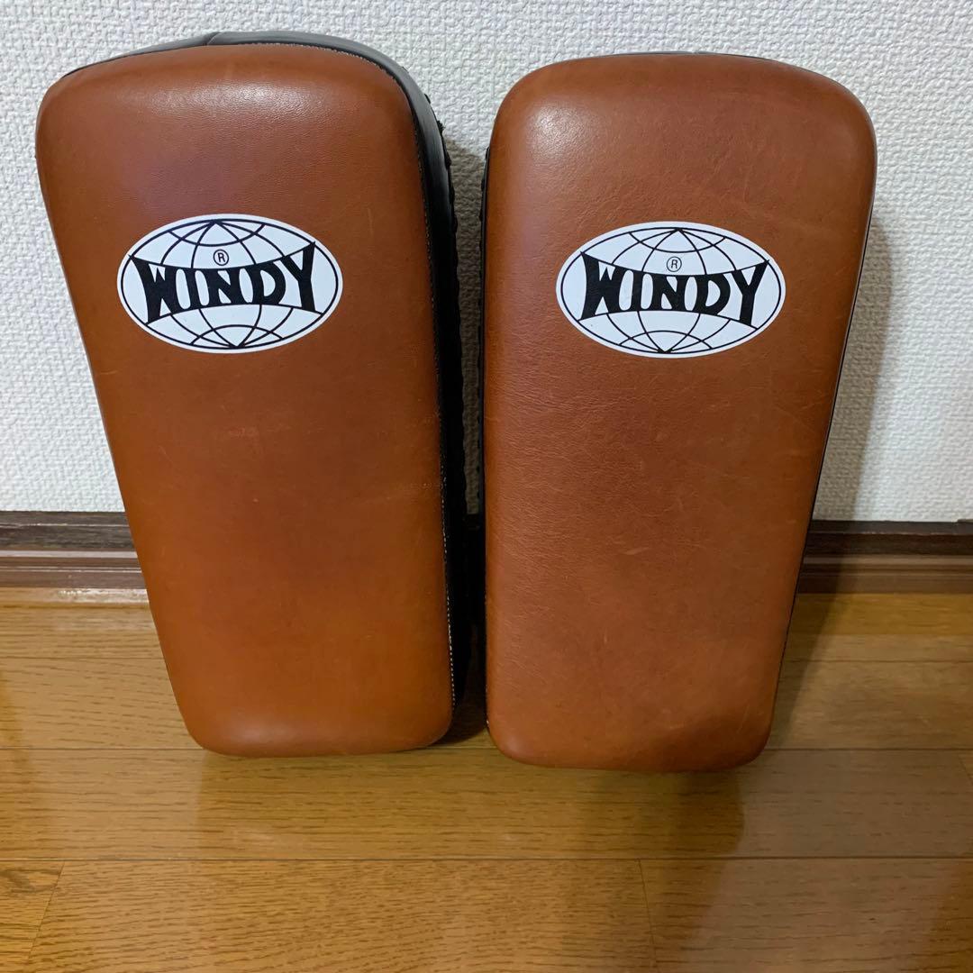 WINDY キックミット レザー KP-6