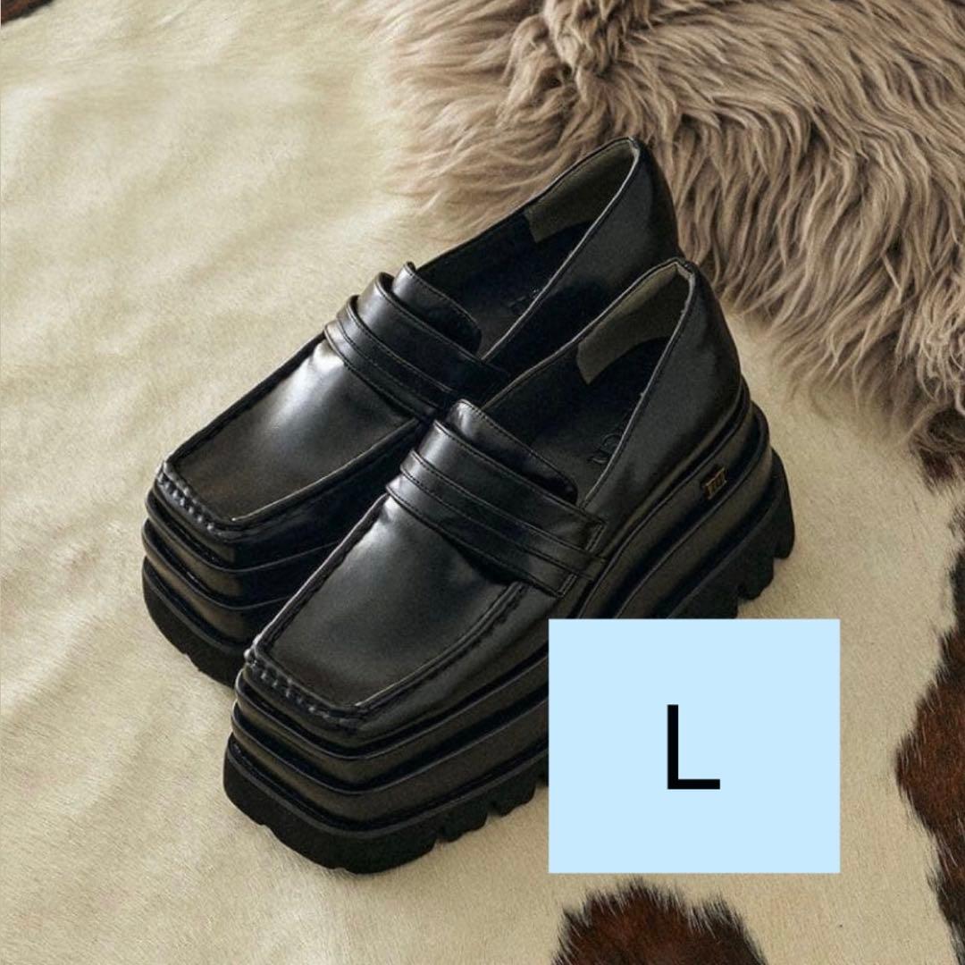 ♡ ダーリッチ Darich ♡プラットフォームローファー Lサイズ