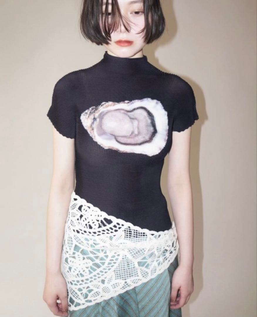 プリーツプリントトップス MSIZI252001