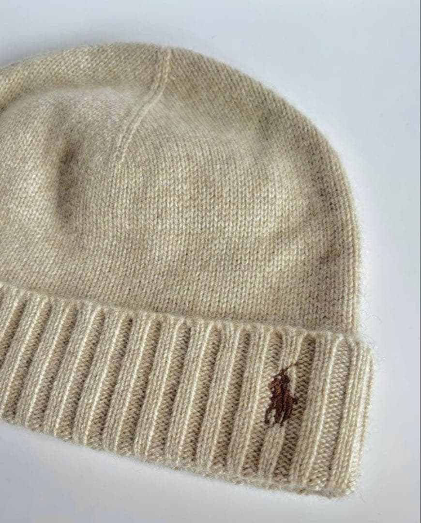 Polo Ralph Lauren(ポロラルフローレン)カシミアニット帽