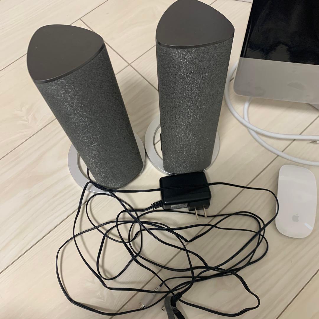 iMac21，5インチ　スピーカー付き ワイヤレスキーボード マウス