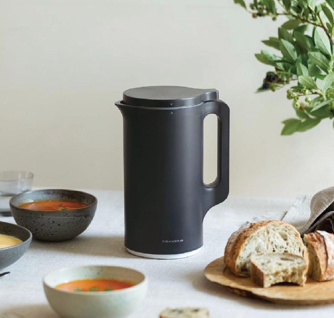 新品未使用！レコルト 自動調理ポット ／ ナチュラルブラック RSY-2(BK)