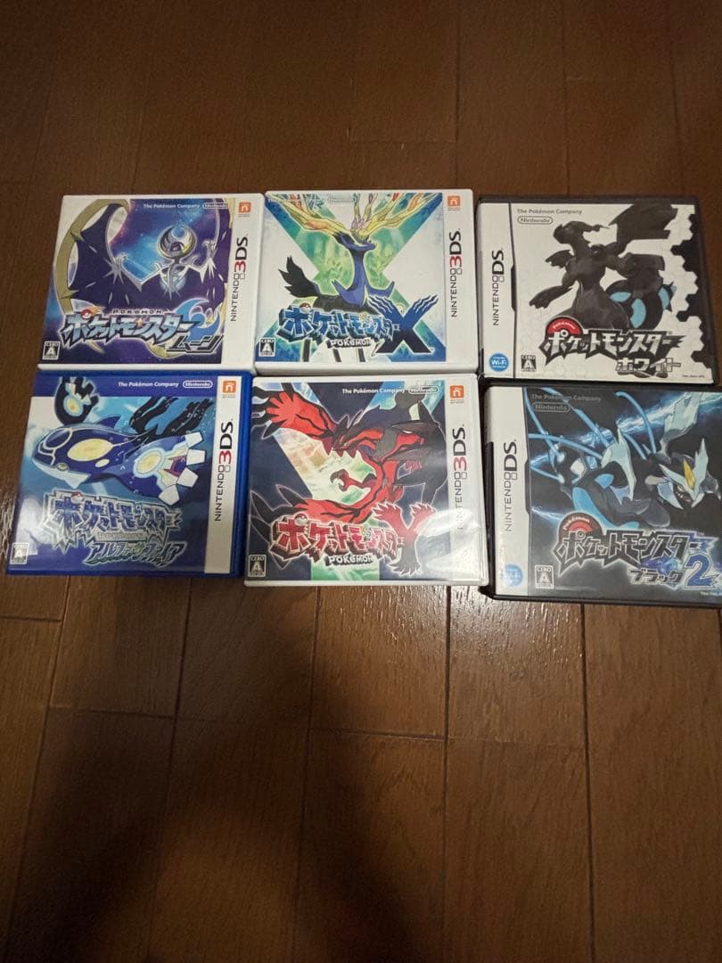 ポケットモンスター 6作品セット ケース付き