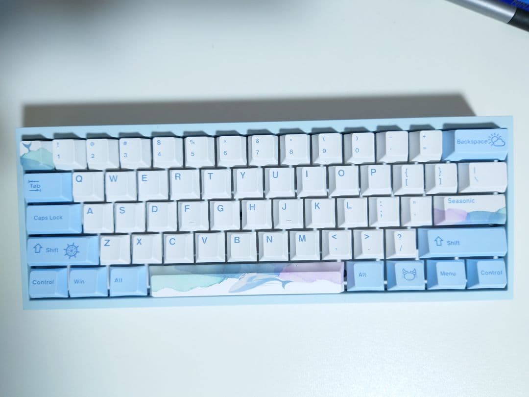 Wooting 60HE+フルカスタム コイルusbケーブルセット