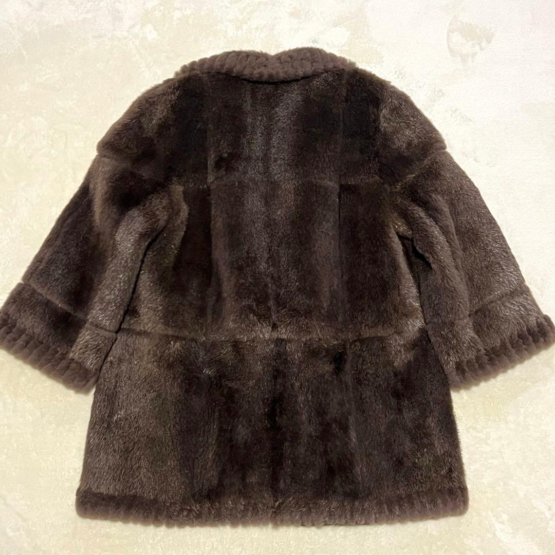 極美品✨高級 BIRGER CHRISTENSEN ミンク ファー ジャケット