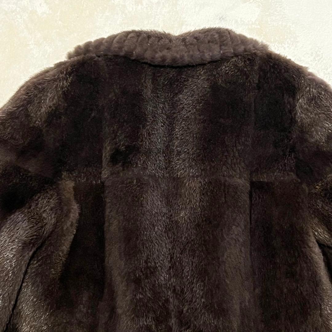 極美品✨高級 BIRGER CHRISTENSEN ミンク ファー ジャケット