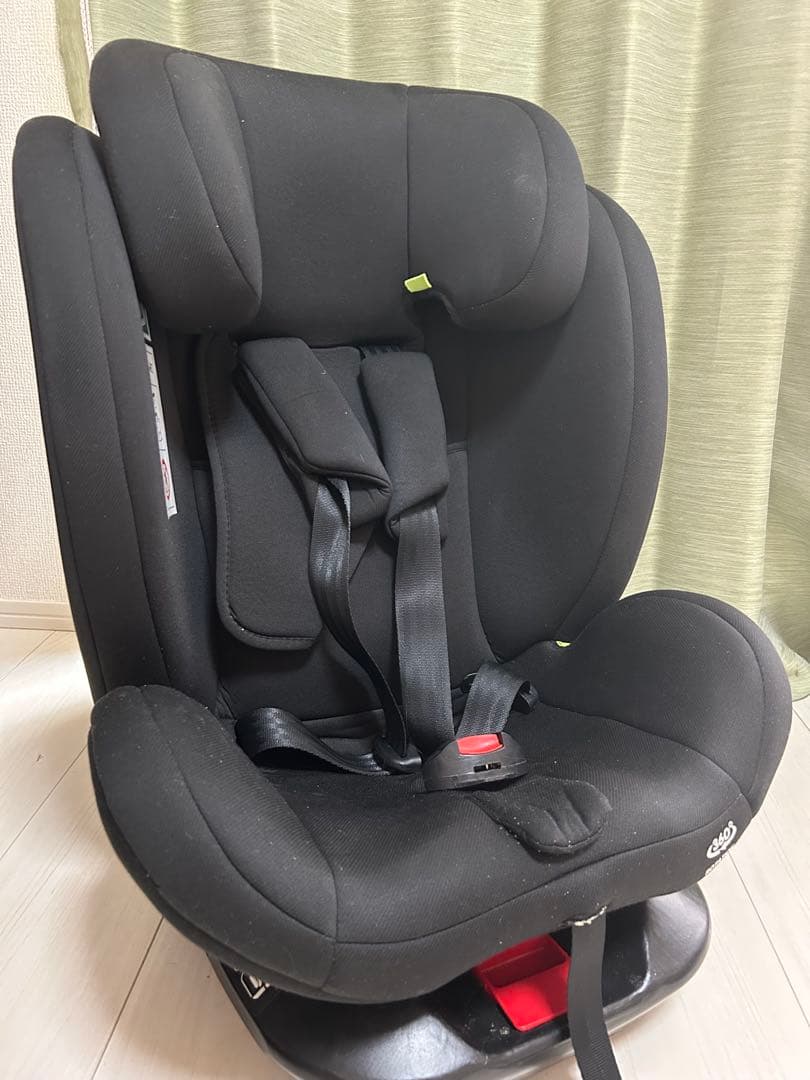 アイリスオーヤマ　チャイルドシート ブラック ISOFIX