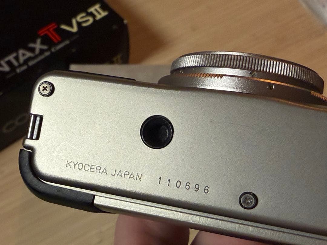 【極美品/元箱説付】CONTAX TVS II ジャンク 部品取り