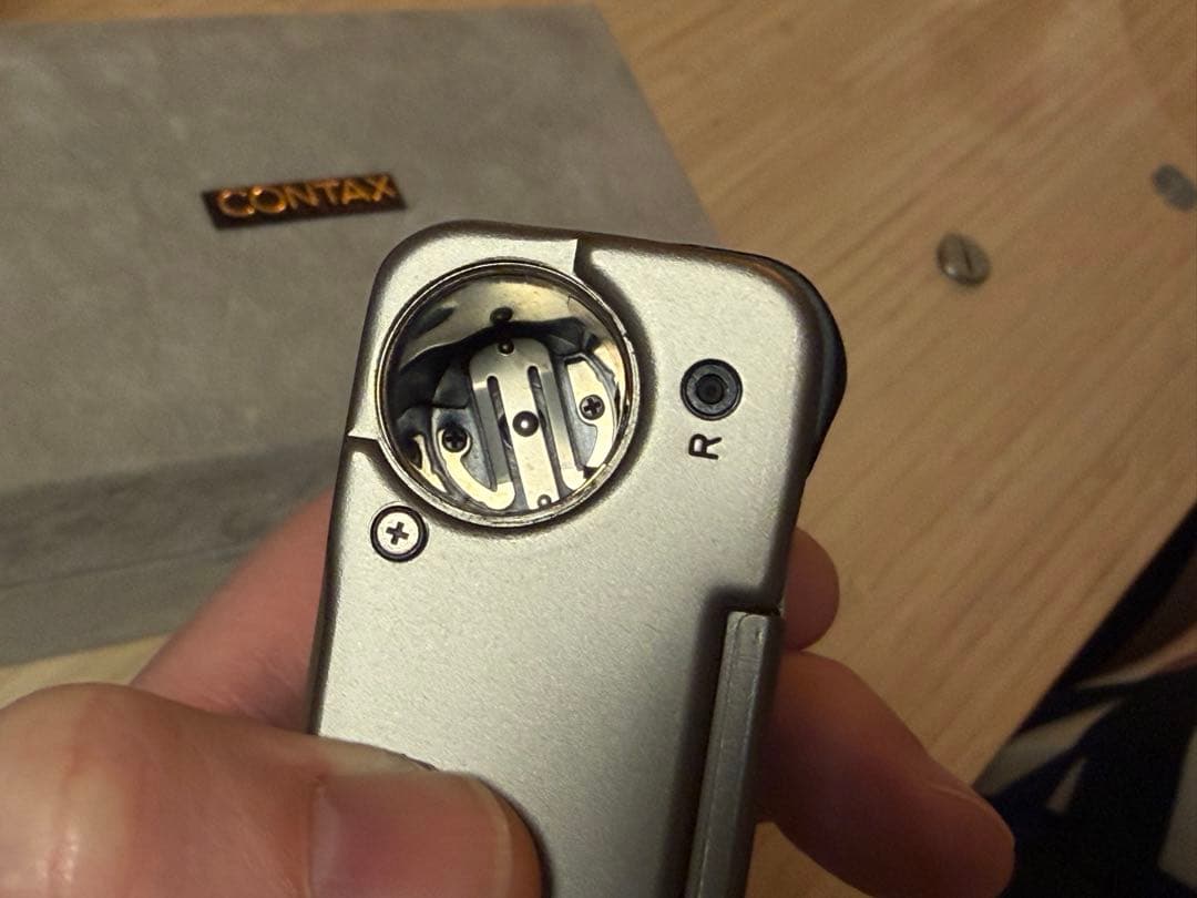 【極美品/元箱説付】CONTAX TVS II ジャンク 部品取り