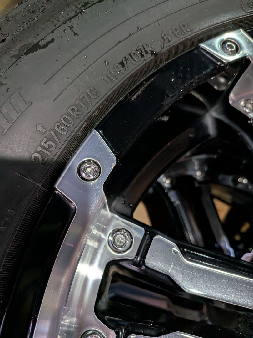 s*s様 RAYS FDX　OPEN COUNTRY　AT3　17インチ　ハイエ