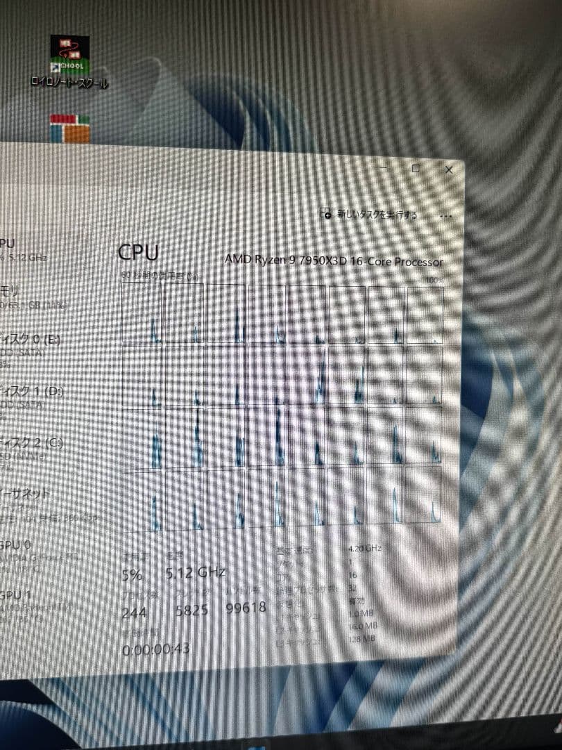 CPU AMD Ryzen9 7950X3D CPU