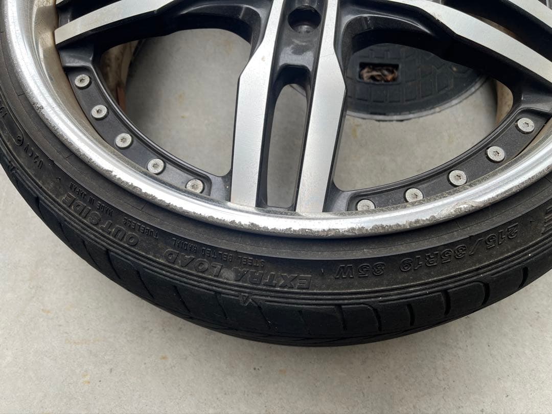 シャレン　XF-55 19インチ 深リム