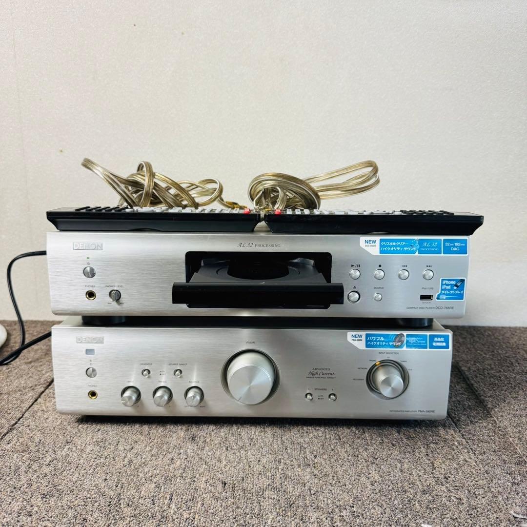 C70早い者勝ち！DENONフラグシップモデルアンプ CDプレーヤー セット！
