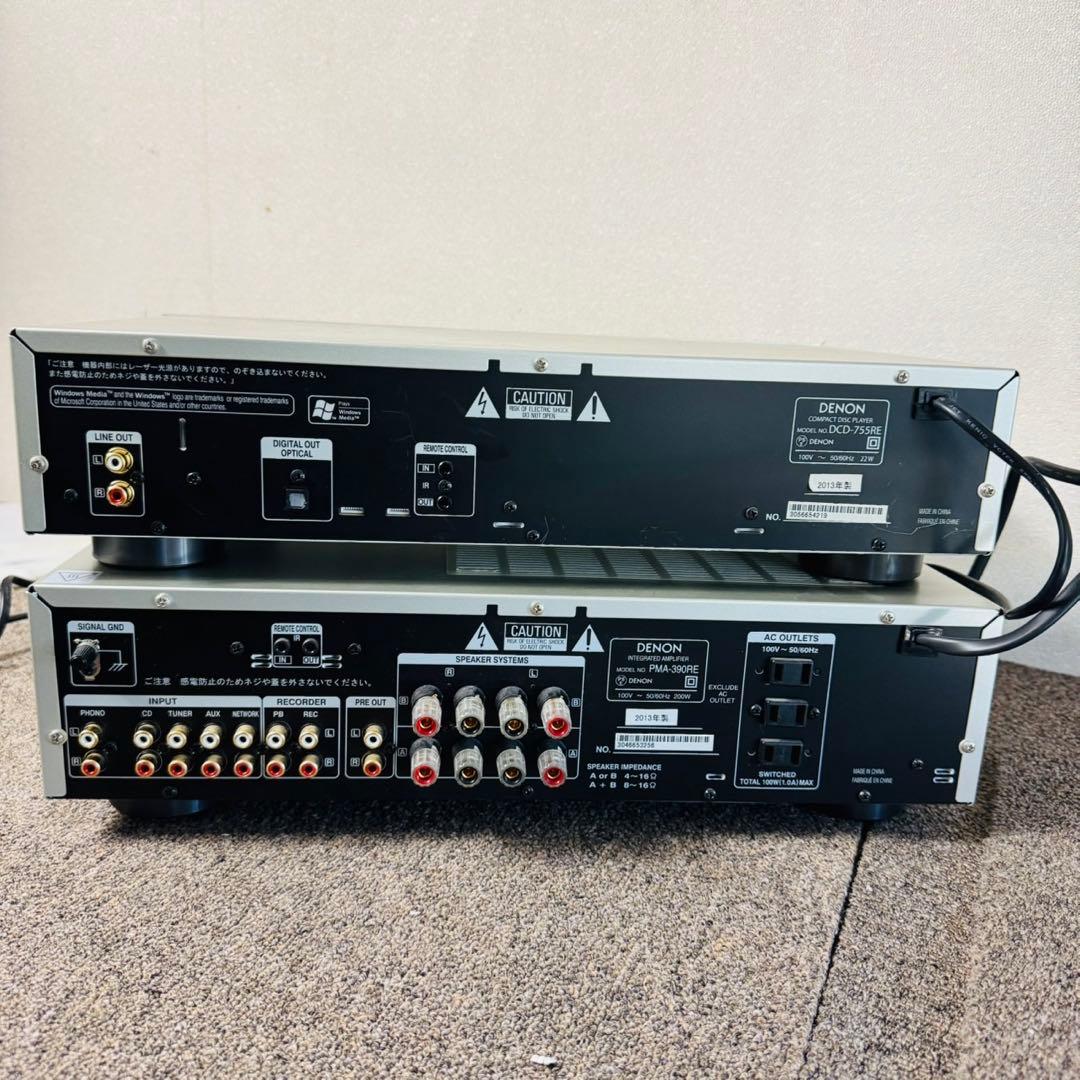 C70早い者勝ち！DENONフラグシップモデルアンプ CDプレーヤー セット！