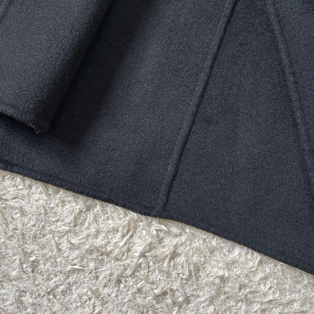 【美品】machatt リバーウールベスト ブラック　ジレ　ウール