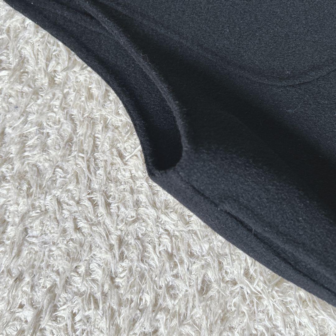 【美品】machatt リバーウールベスト ブラック　ジレ　ウール