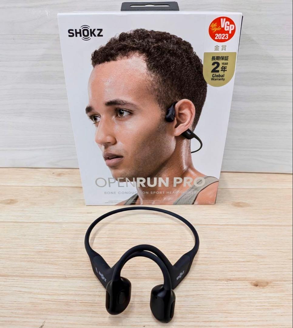 Shokz スポーツ骨伝導イヤホン OpenRun Pro