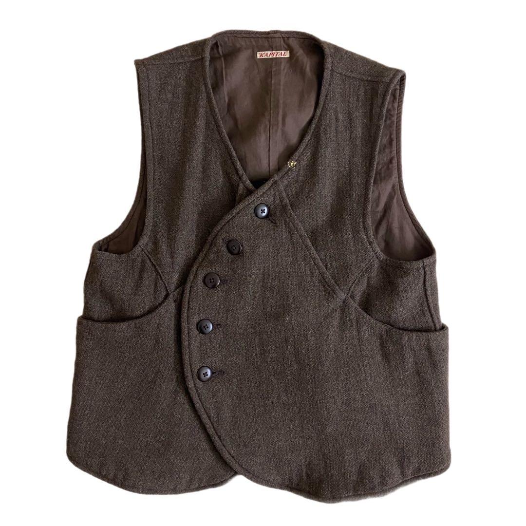 KAPITAL キャピタル ウール パン ベスト