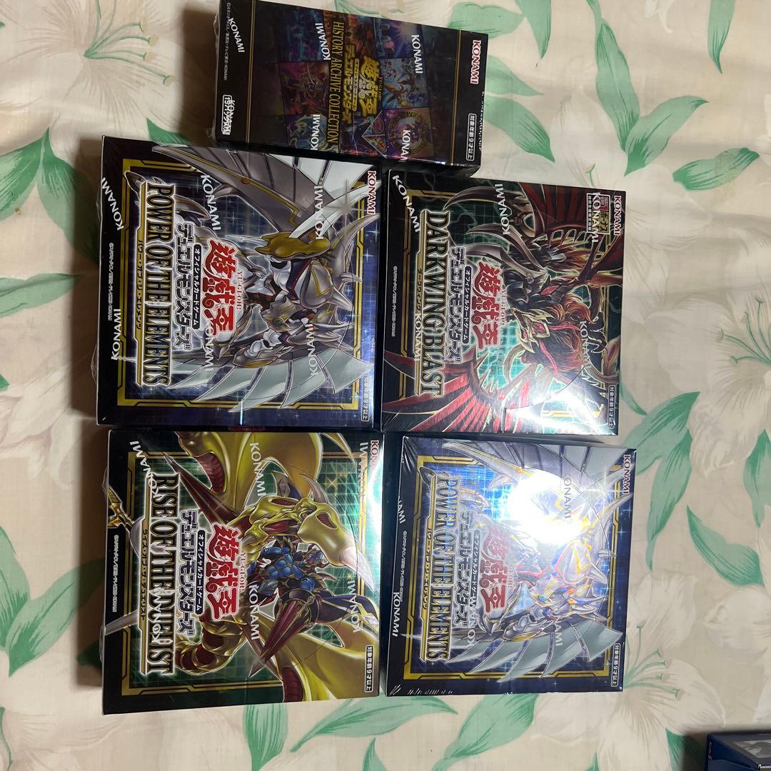 遊戯王　まとめうり　5box シュリンク付き