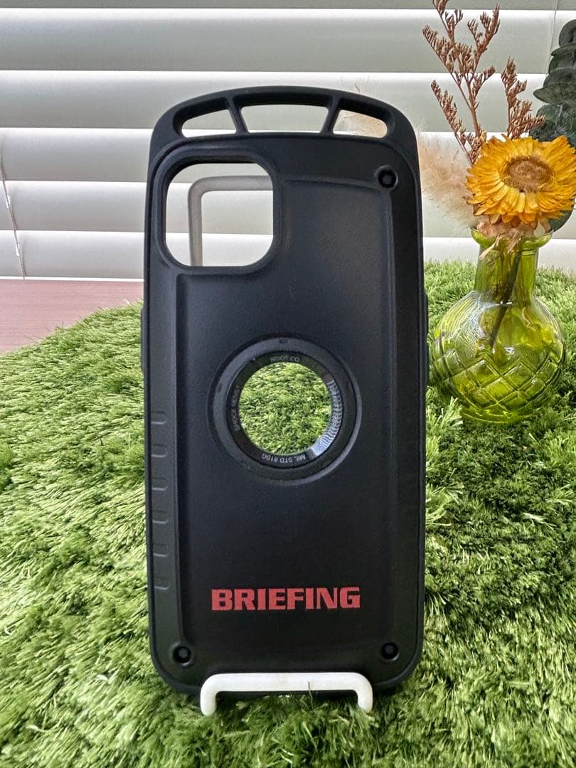 美品 ブリーフィング × ROOT.CO iPhone13 14 スマホケース