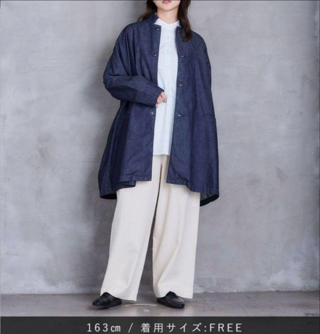 SETTO セット マーケットジャケット インディゴ デニム コートアウター