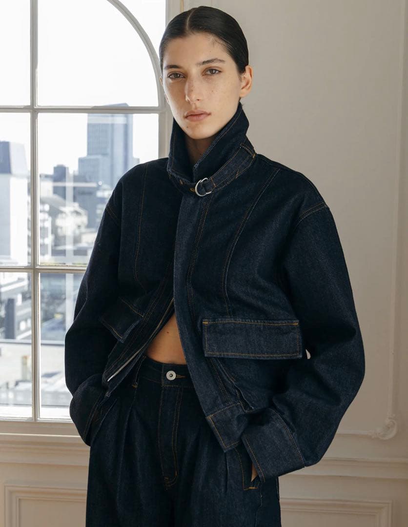 完売品CREDONA TWO POCKET DENIM JACKET