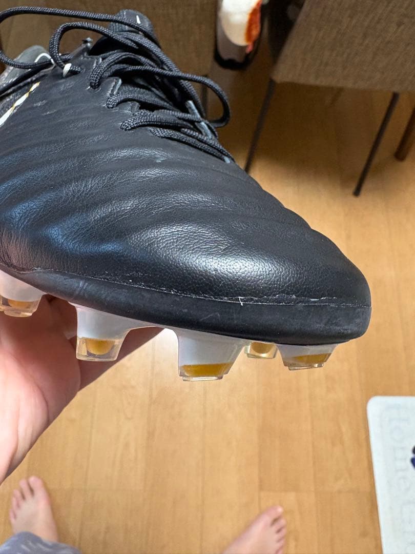 Nike Tiempo サッカーシューズ ブラック/ホワイト 箱付き