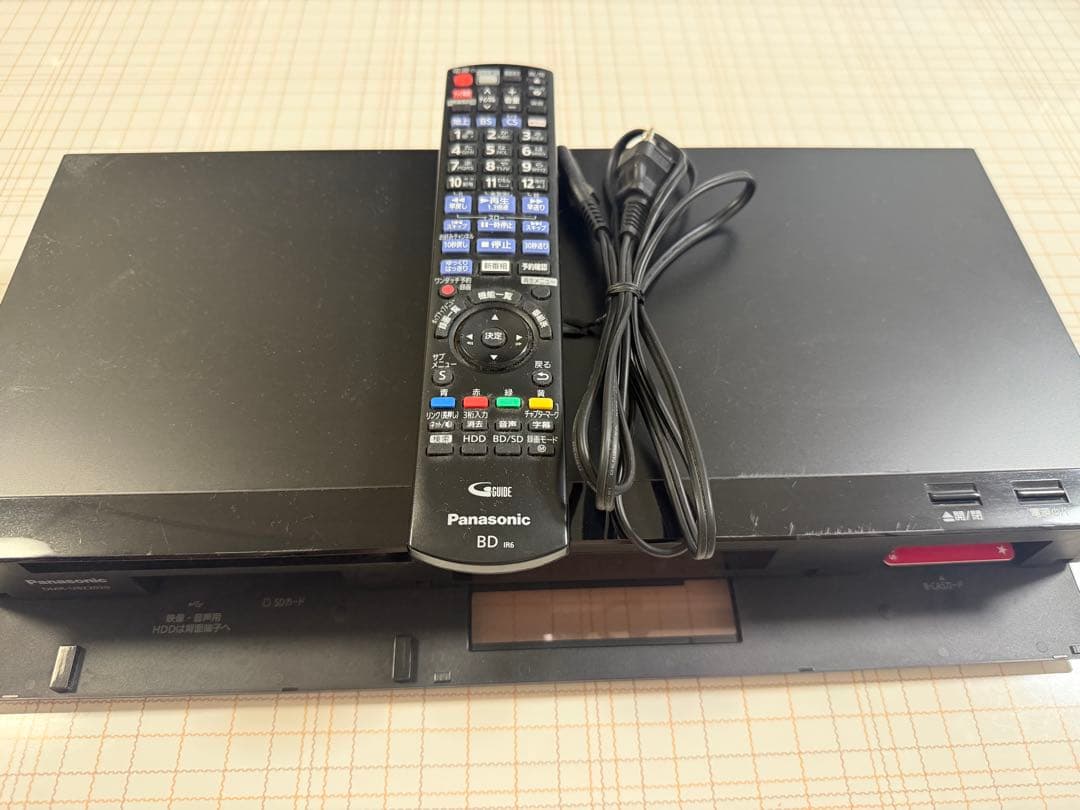 【ジャンク品】Panasonic ブルーレイ DIGA DMR-UBZ2020