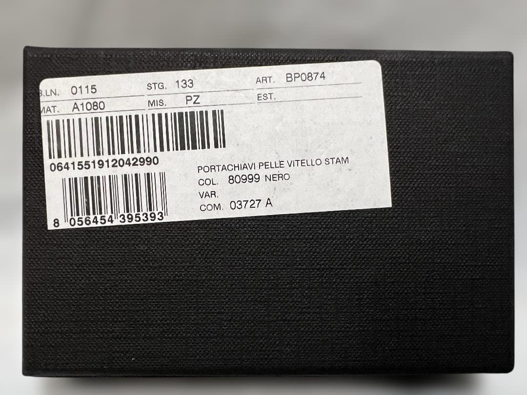 【新品】DOLCE&GABBANA ドルチェ&ガッバーナ レザー 6連キーケース