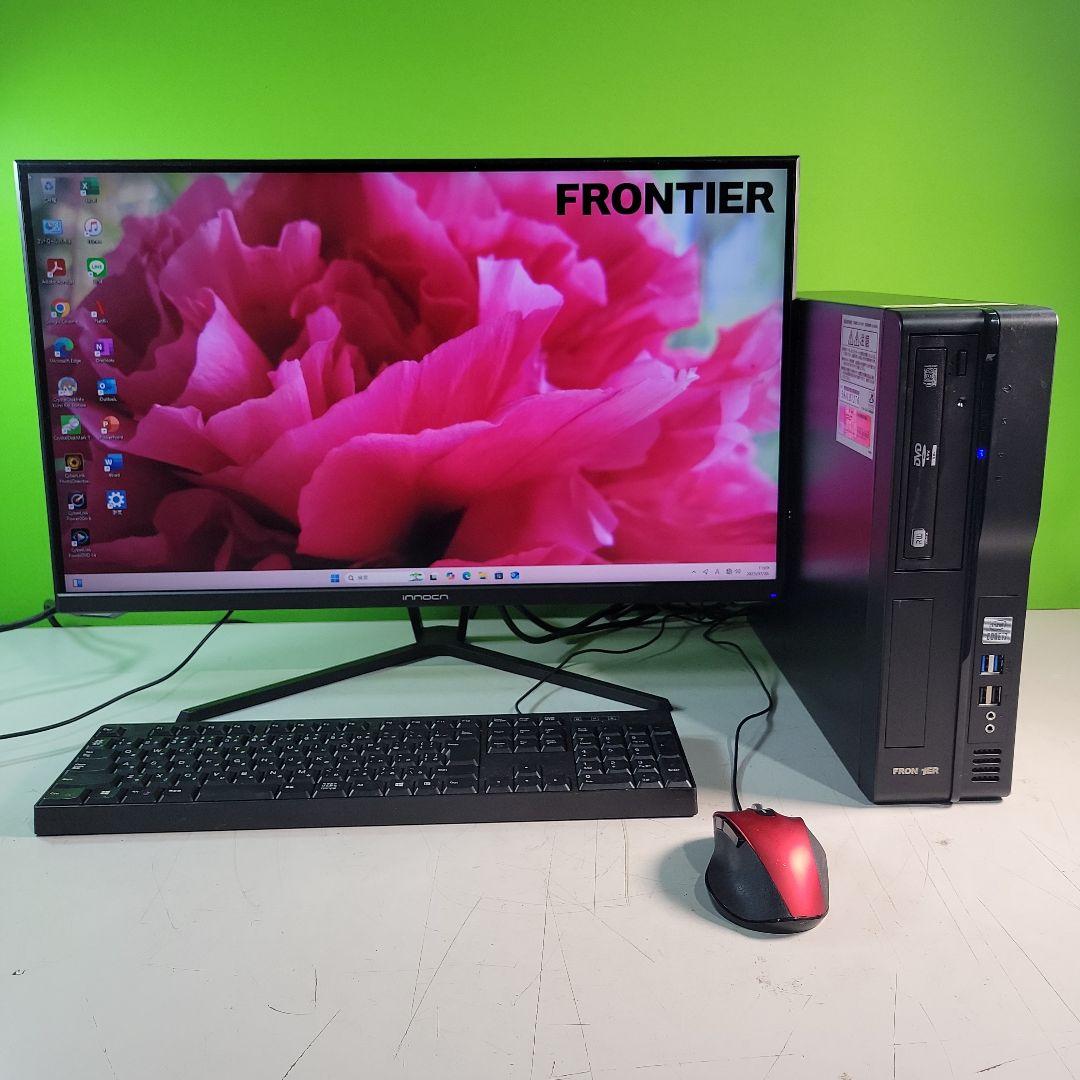 FRONTIER デスクトップPC/i7第10世代　中古動作品