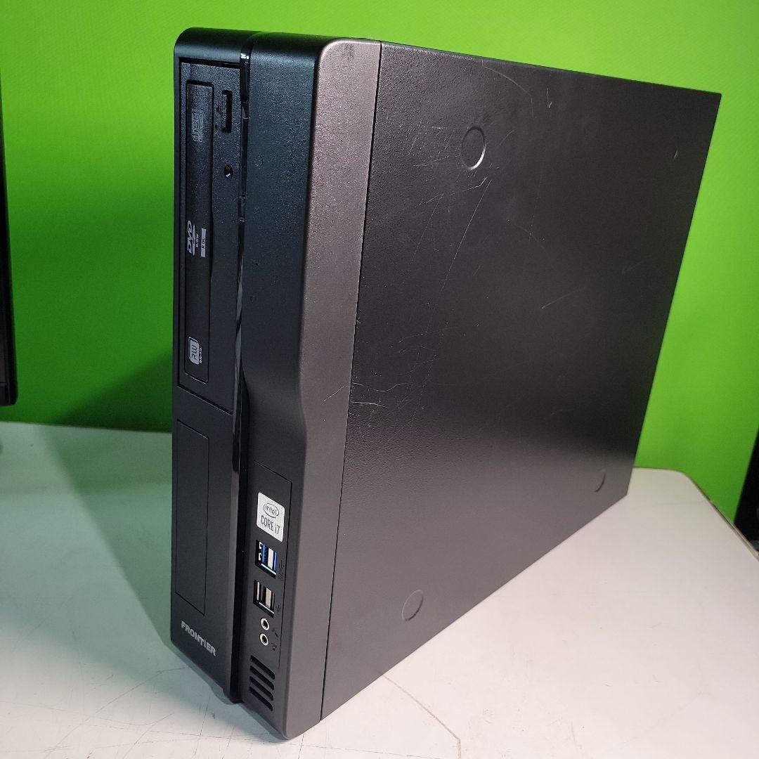 FRONTIER デスクトップPC/i7第10世代　中古動作品