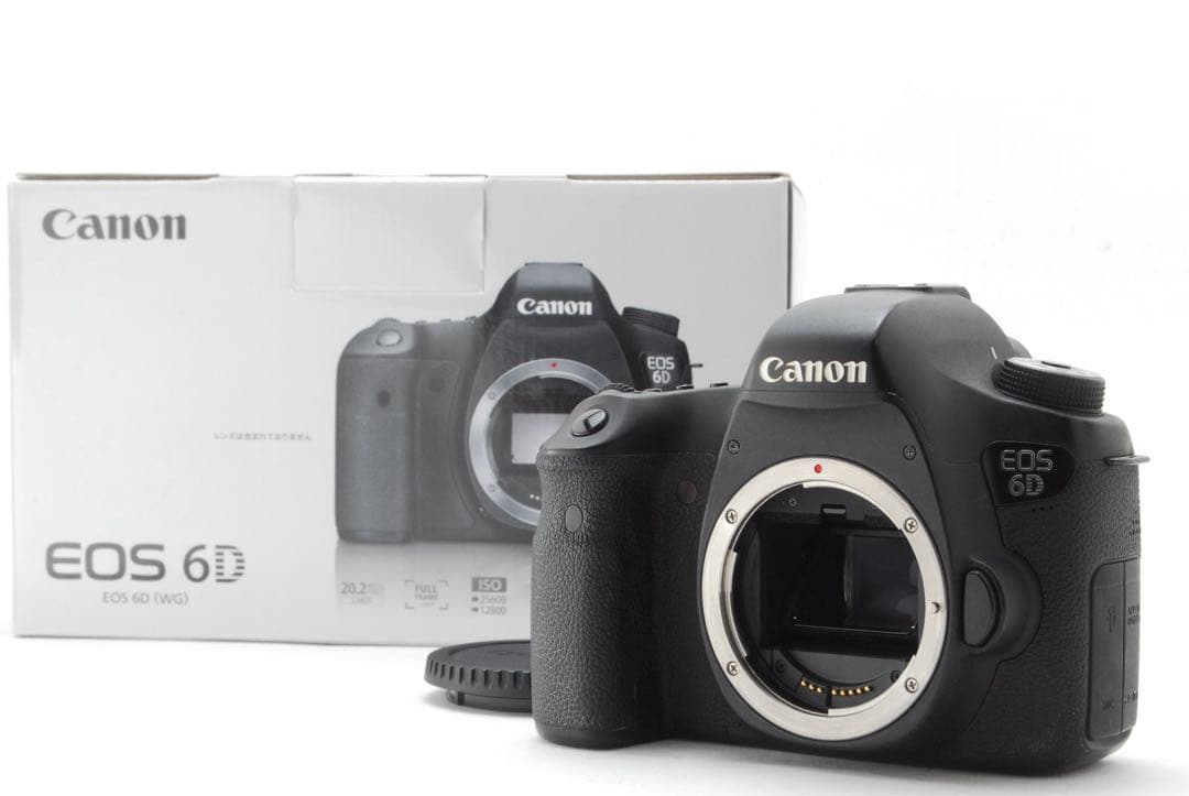 美品✨キャノン EOS 6D ボディ❤️フルサイズセンサー搭載モデル！