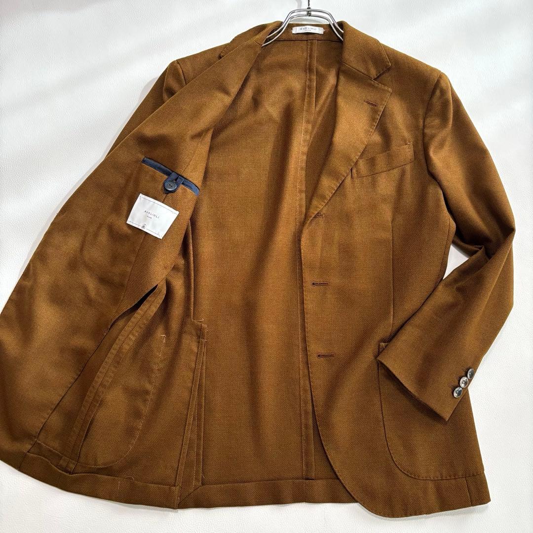 ボリオリ DOVER テーラードジャケット メタルボタン S ウール100%