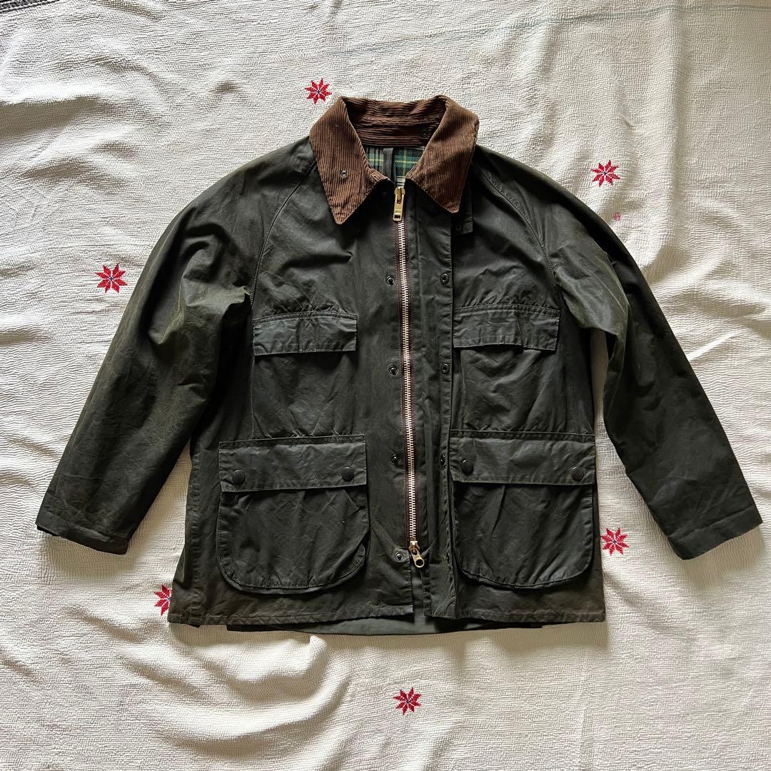 ◎80年代 バブアー ビデイル】YKK 棒ジップ C38-40