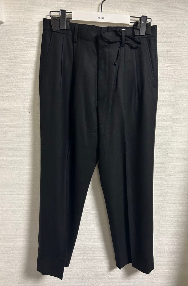 【24AW】 AURALEE SUPER LIGHT WOOL SLACKS