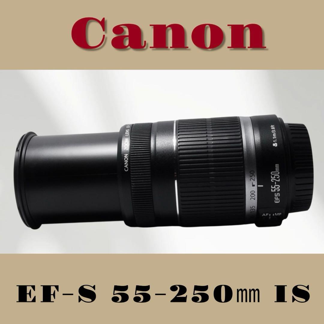 ❣️美品❣️Canon EF-S 55-250mm IS 望遠レンズ