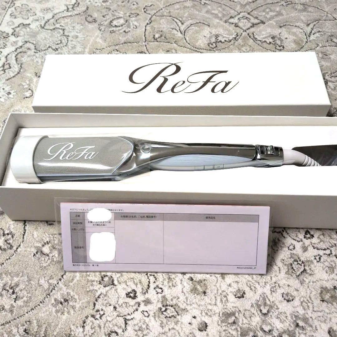 1/27㈫購入リファReFa パワーストレートアイロンプロ 新品 WH　保証書付