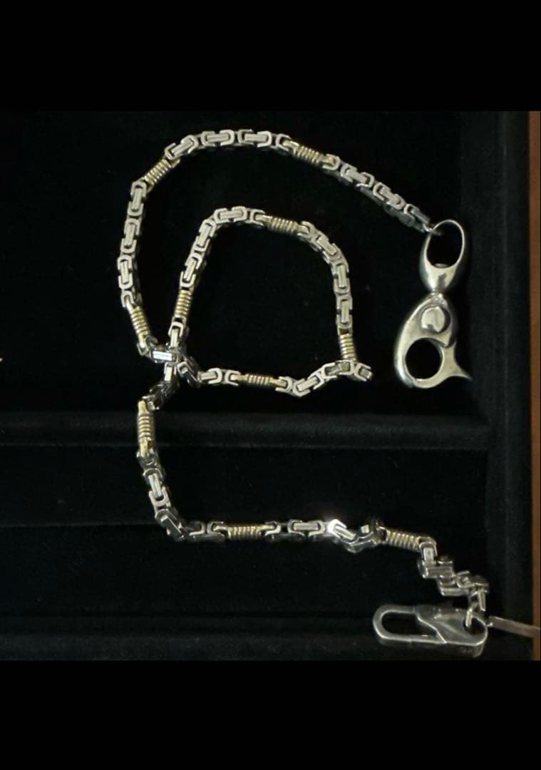 pomanシルバー925 ウォレットチェーン