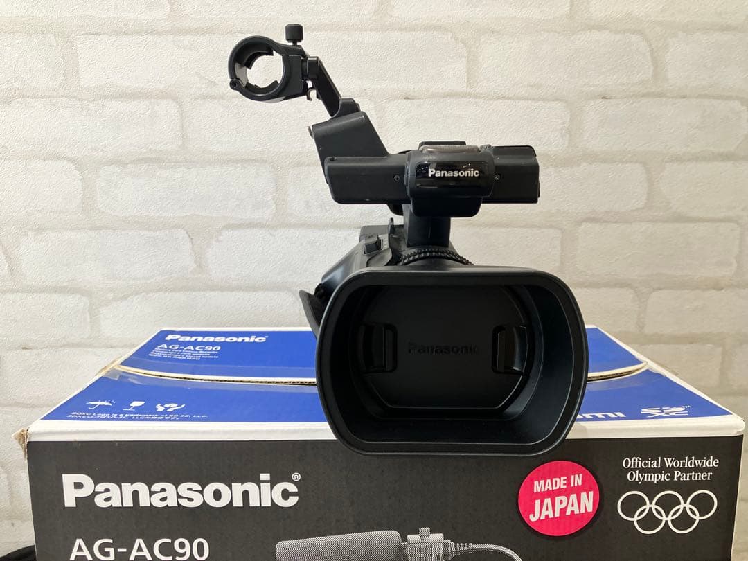 Panasonic AG-AC90 ビデオカメラセット① 箱、説明書、おまけ多数