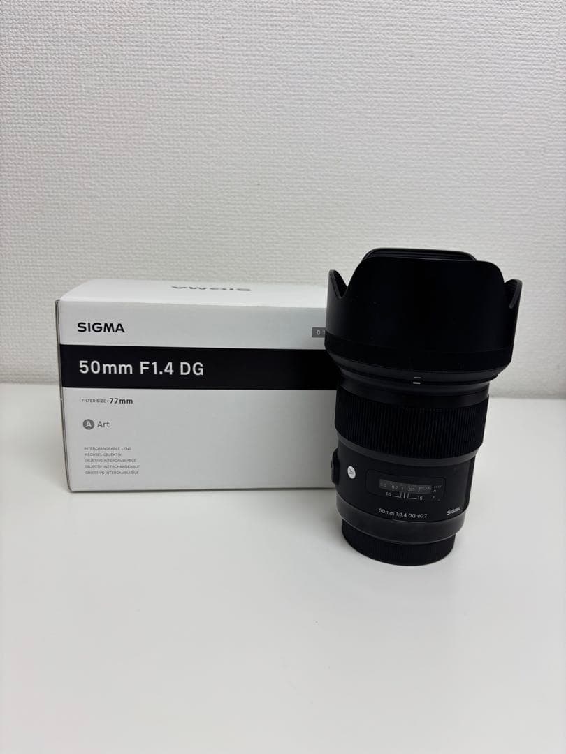 [ほぼ新品]S igma 50mm F1.4 DG EFマウント（UV付き）