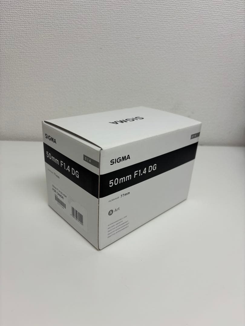 [ほぼ新品]S igma 50mm F1.4 DG EFマウント（UV付き）