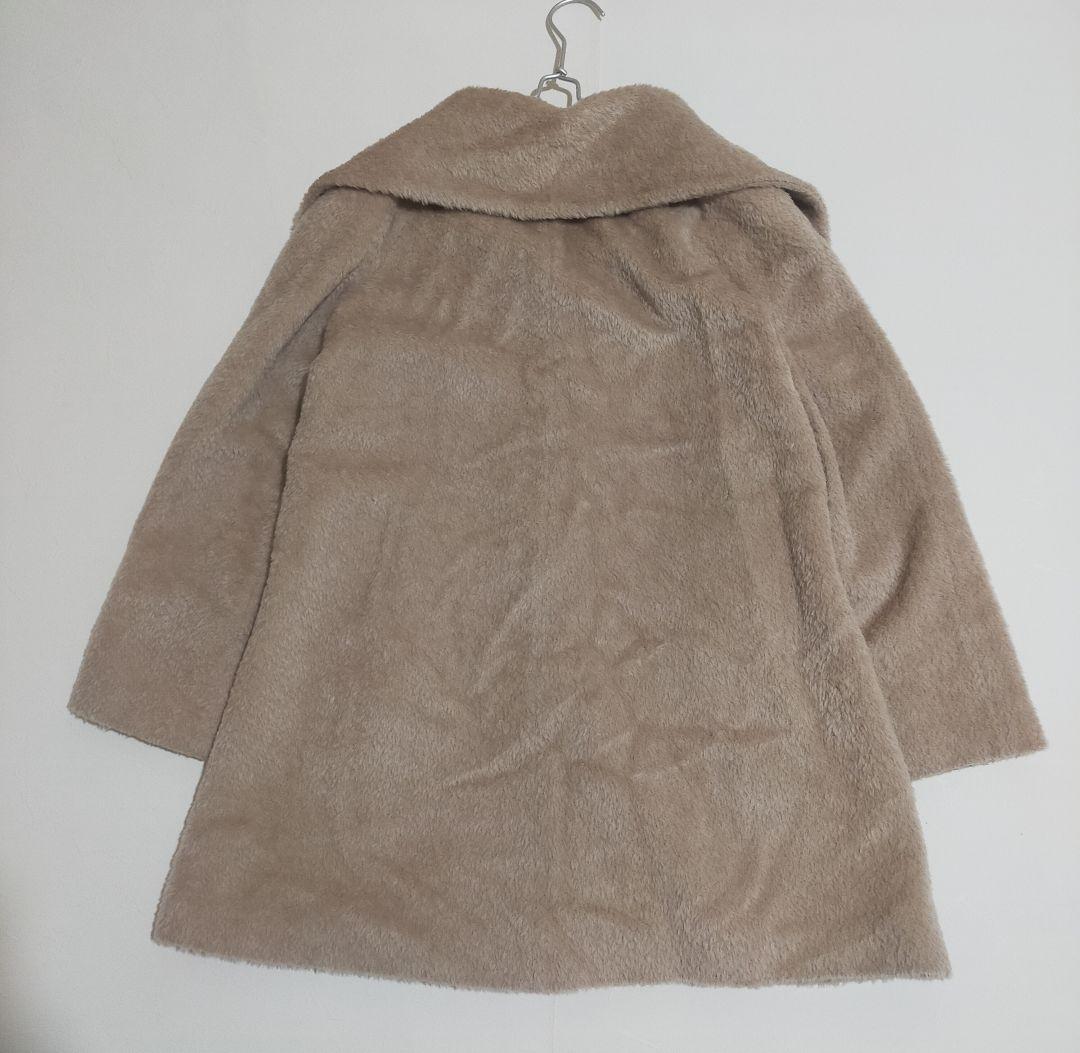マックスマーラ　ステュディオ　テディベアコート　ファーコート　アルパカ混