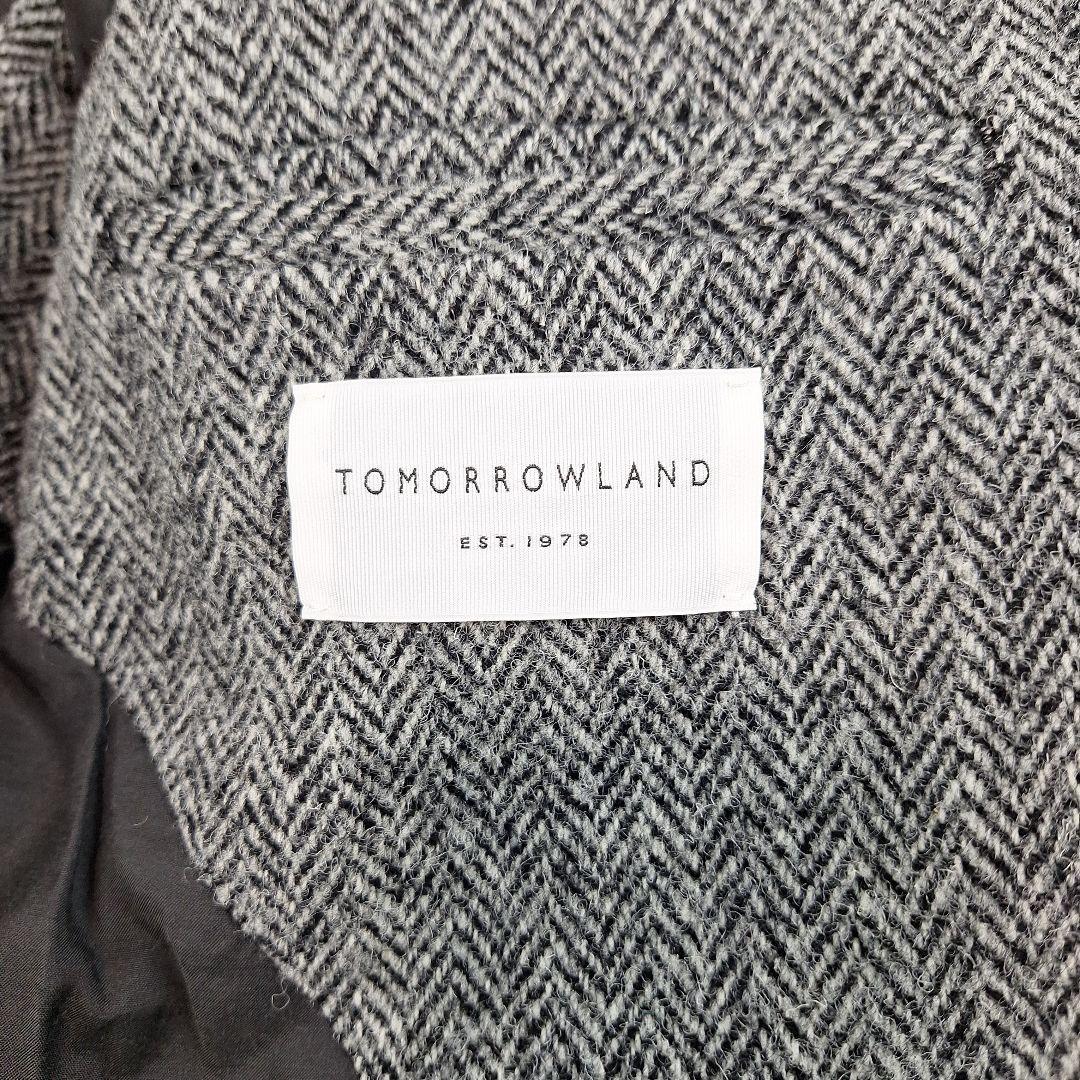 トゥモローランド　ハリスツイード　テーラードジャケット　ヘリンボーン　46