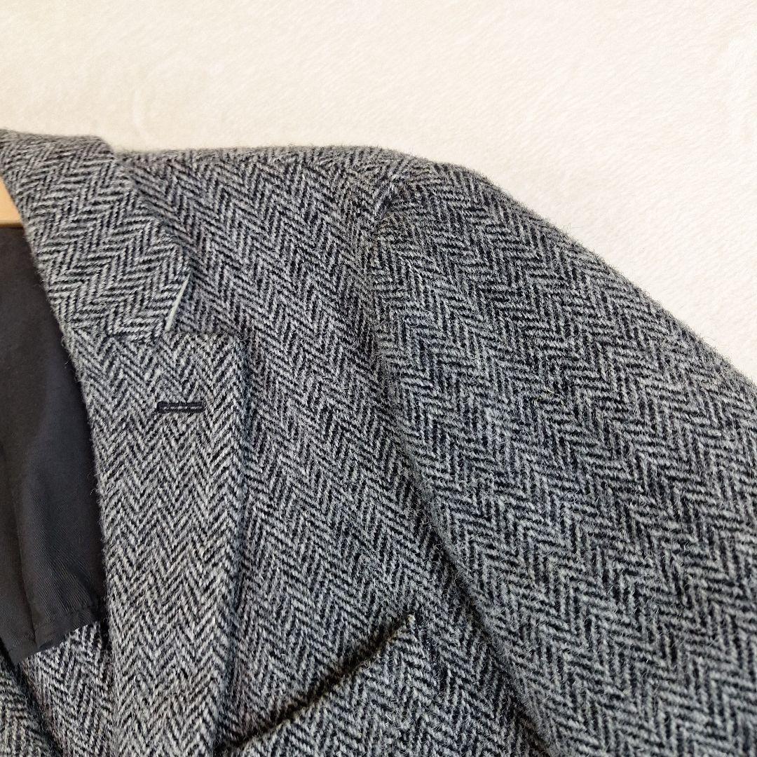 トゥモローランド　ハリスツイード　テーラードジャケット　ヘリンボーン　46