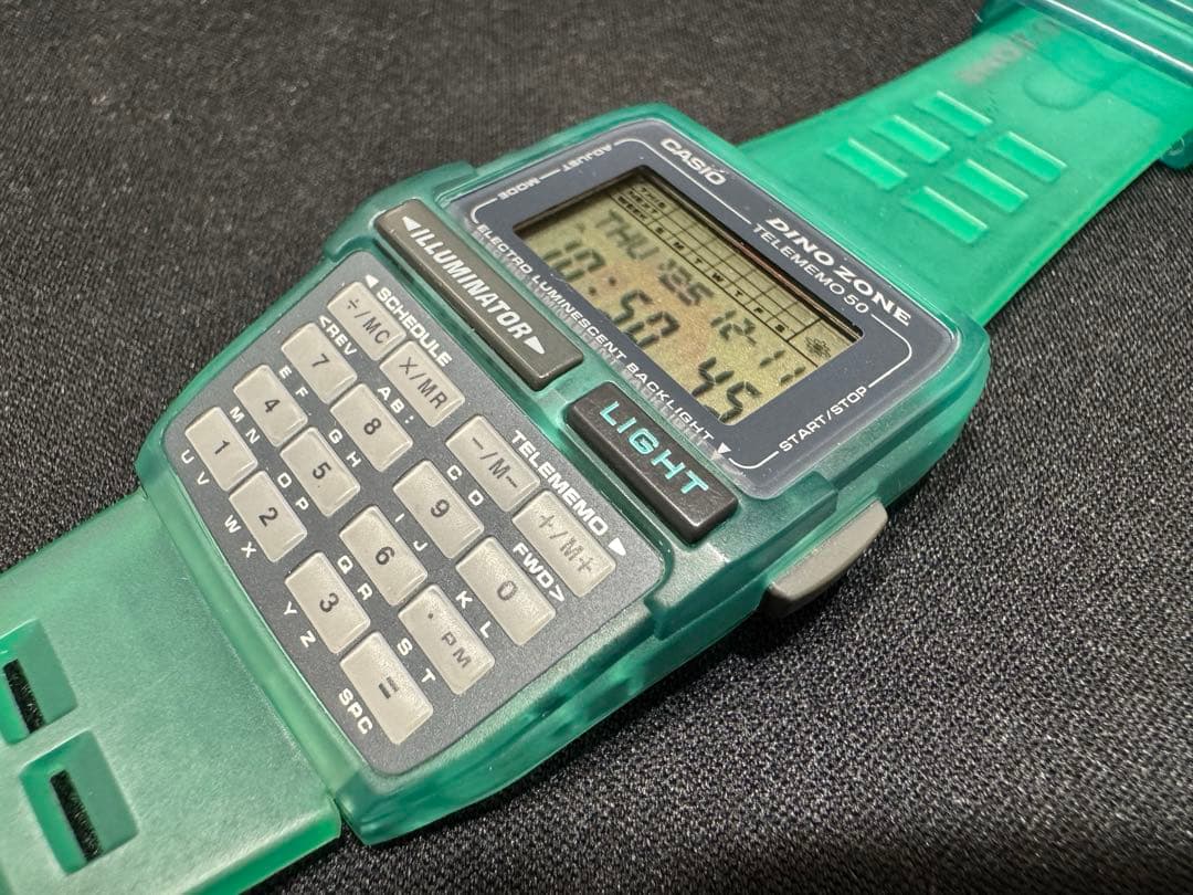 時計 CASIO DATA BANK DINO ZONE